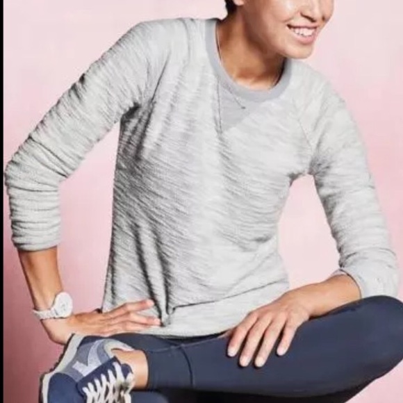 Athleta Sweaters - Athleta Castlepeak Slub Crew sweater